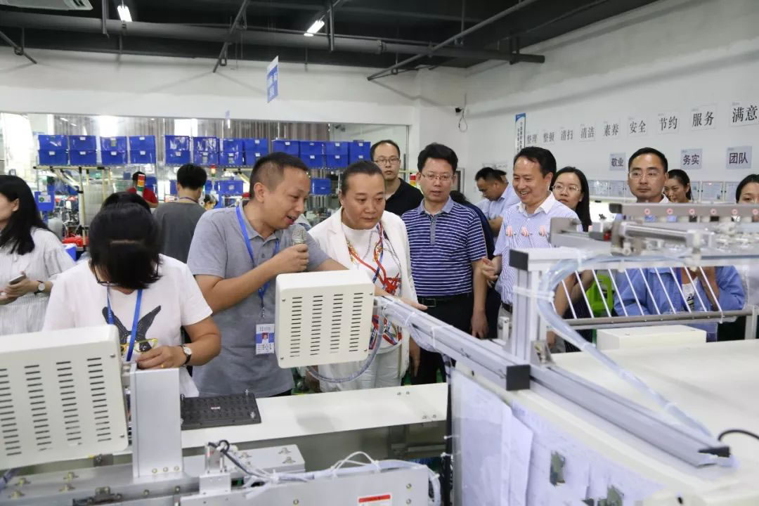 萍鄉市招商引資工作現場推進會在經開區召開并參觀考察百宏光電